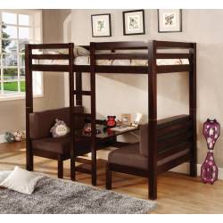 Bunks Twin Over Twin Convertible Loft Bed